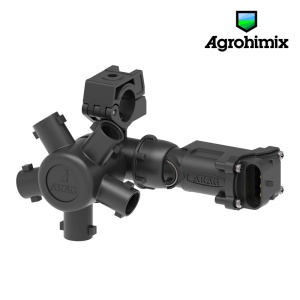 Корпус распылителя на 3 форсунки Seletron (4064T222 D20_F7)