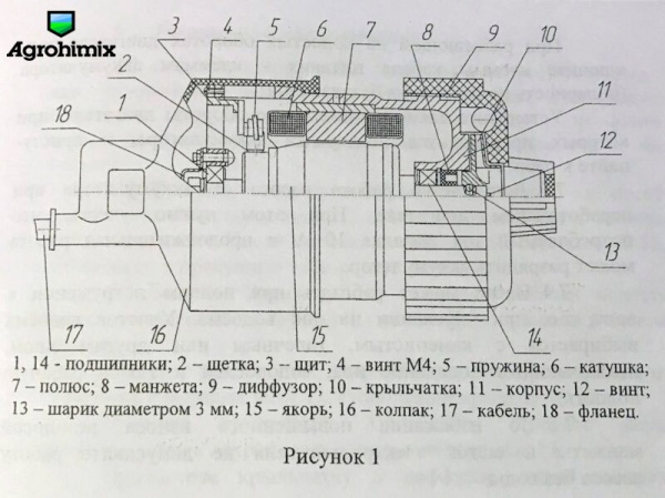 Насос-НЦ-300-с-фильтром-25-25-(чертеж)